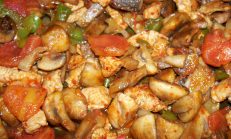 Mantarlı Tavuk Sote